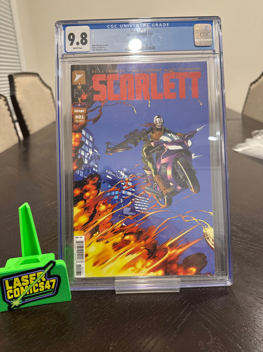 Scarlett #1 (2024) β CGC 9.8 | Image Comics | Kelly Thompson & Marco Ferrari | LaserComics47 Certified π₯