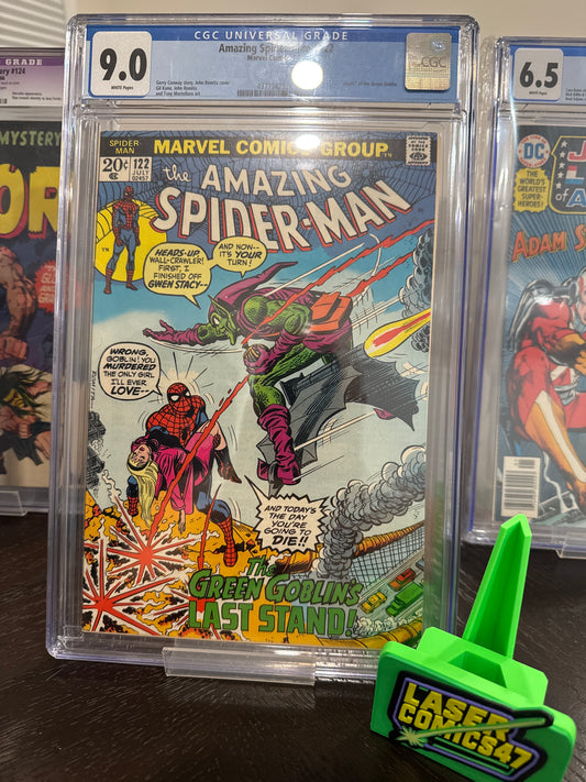 The Amazing Spider-Man #122 (July 1973) β CGC 9.0 White Pages