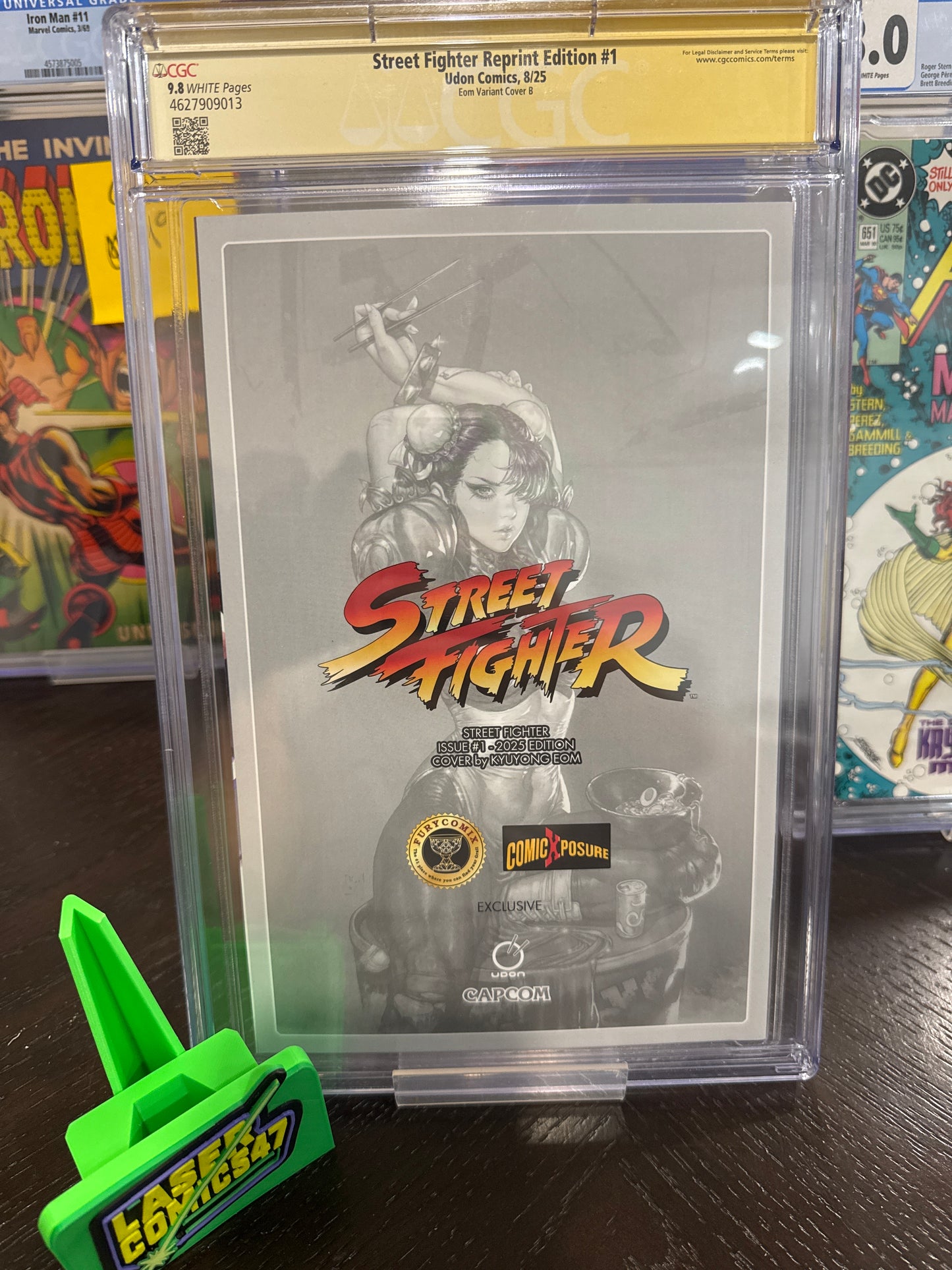 🔥Street Fighter Masters: Chun-Li #1 (Virgin Edition, 2024) – CGC 9.8 Signature Series | Signed by KyuYong Eom | Udon Comics Exclusive 🔥