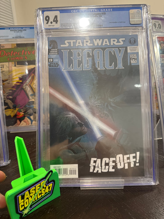 ⚔️ Star Wars: Legacy #19 (2008) – Cade Skywalker vs Darth Krayt | CGC 9.4 | Dark Horse Comics 🔥