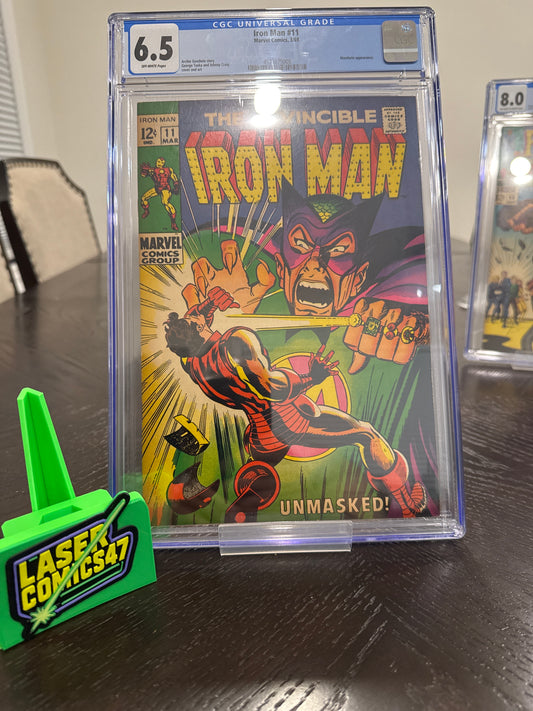 Iron Man #11 (1969) – CGC 6.5 | Mandarin Appearance | Classic Silver Age Marvel Key 💥